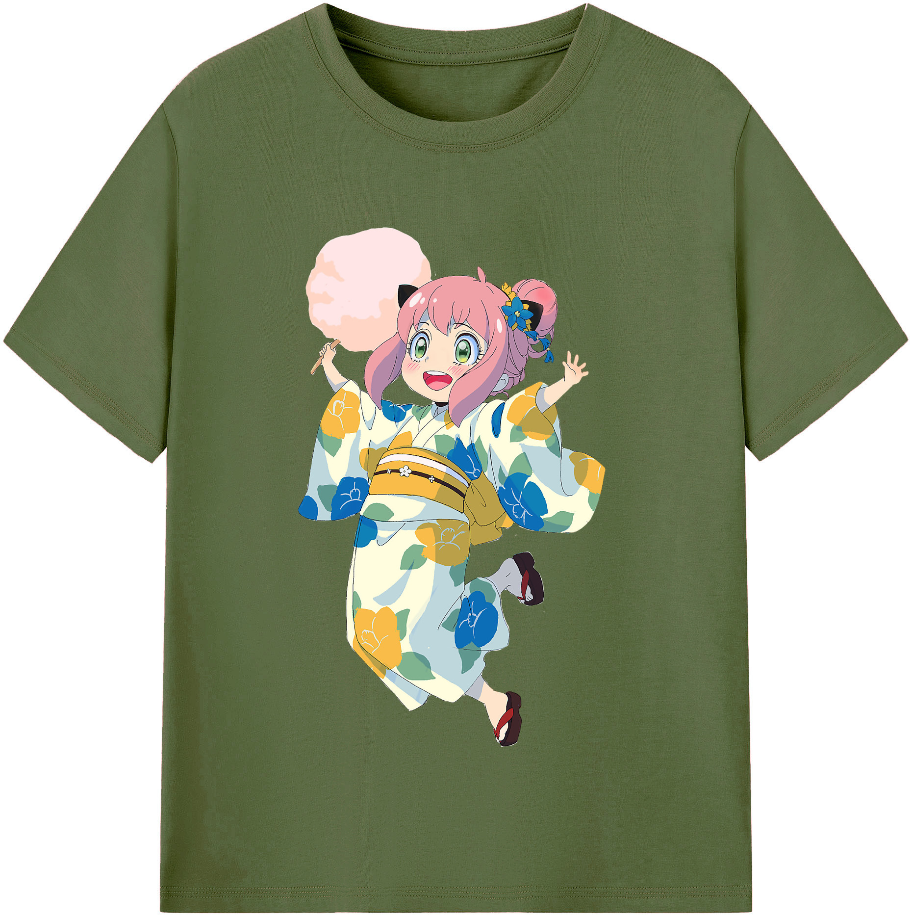 （画像用） SPY×FAMILY间谍家家酒 綿100％半袖Tシャツ（フロントプリント）